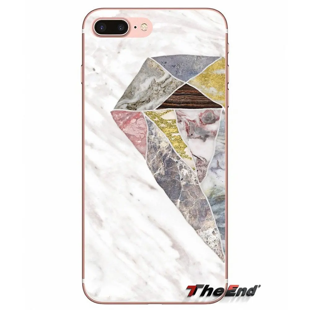 Для Apple IPhone X 4 4S 5 5S SE 5C 6 S 7 8plus Plus 8 для корпуса Синий Золотой Мрамор розы мягкий