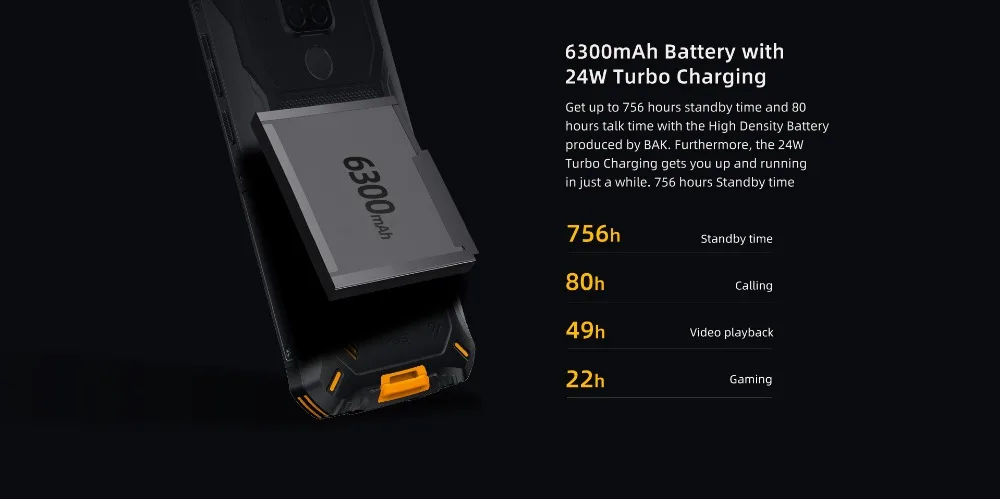 Doogee S68 Pro 5,8" прочный смартфон IP68/IP69K MTK Helio P70 мобильный телефон 6 ГБ 128 ГБ Octa мобильный телефон AL 21 МП Тройная камера NFC