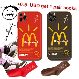 travis scott cactus jack iphone 11 case high quality silicone case for iphone 12 pro max 11 pro 7 8 x xs xr free global shipping