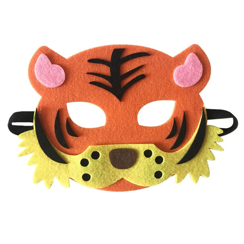 Детские вечерние маскарадные костюмы на Хэллоуин животное Лев тигр лиса