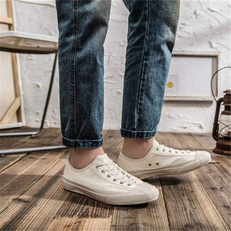 Классические Нескользящие парусиновые кроссовки Size35-44 парные винтажные