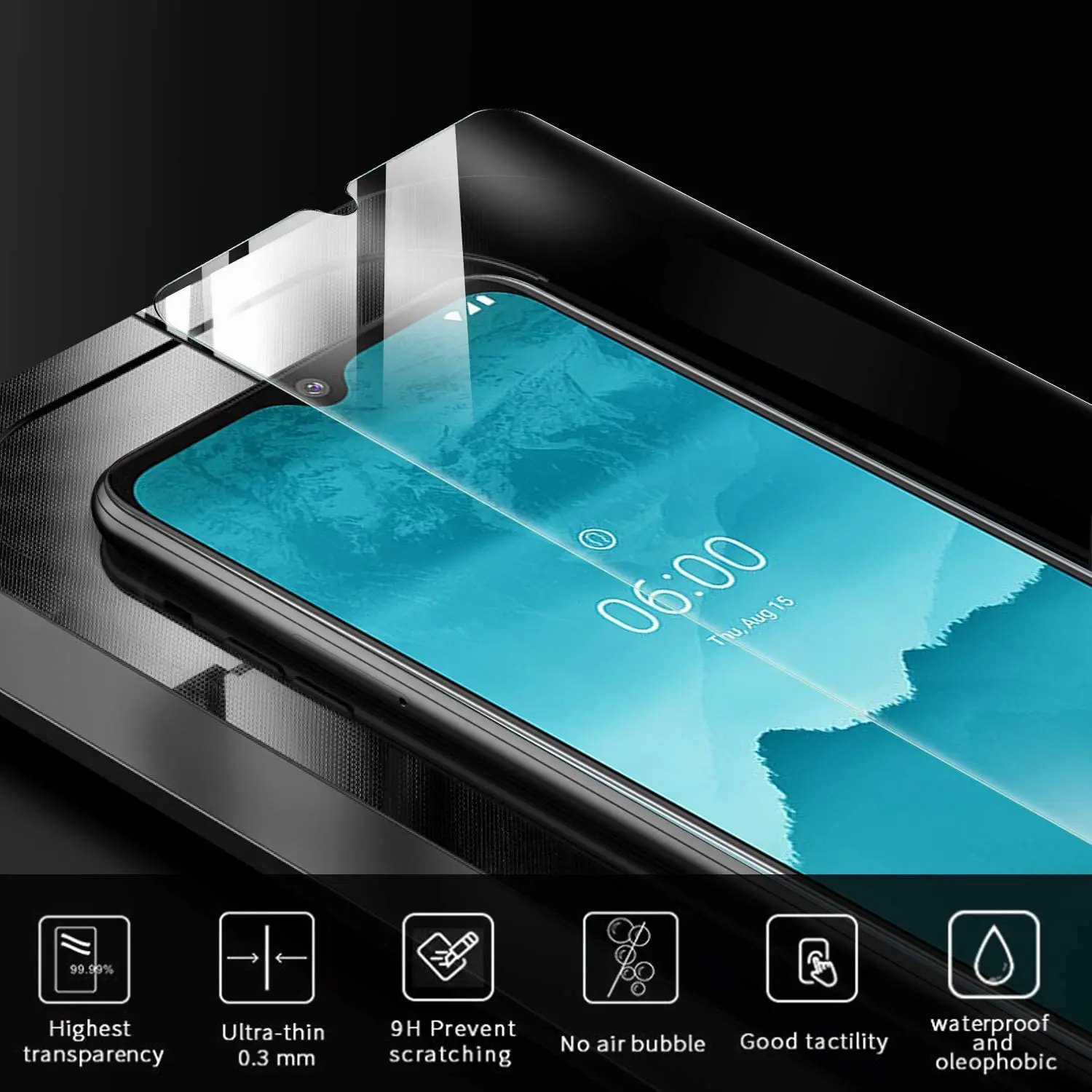 Для Nokia C2 5 7 &quotзакаленное стекло Защитная пленка для 2020 | Мобильные телефоны и