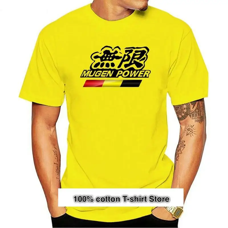 

Mugen Power-Camiseta blanca con Logo de coche para hombre, camisa personalizada de S-3XL, Jazz Tuning Racinger, novedad de 2021