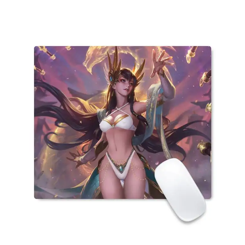 

League of Legends lol Beautiful Anime Mouse Mat Mouse pad Desk Protect Game Office work Mat Non slip Laptop Cushion