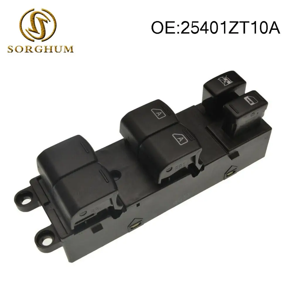 

25401ZT10A New Electric Master Electric Power Window Switch Driver For 2004-14 Nissan Titan