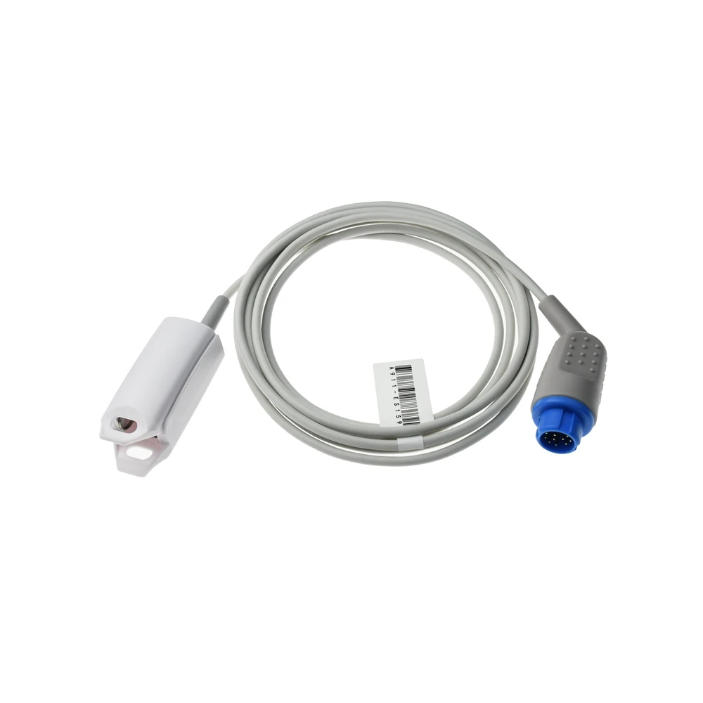 

Reusable SPO2 Sensor Long Cable Adult Child Neonate Finger Clip For MINDRAY PM5000/6000