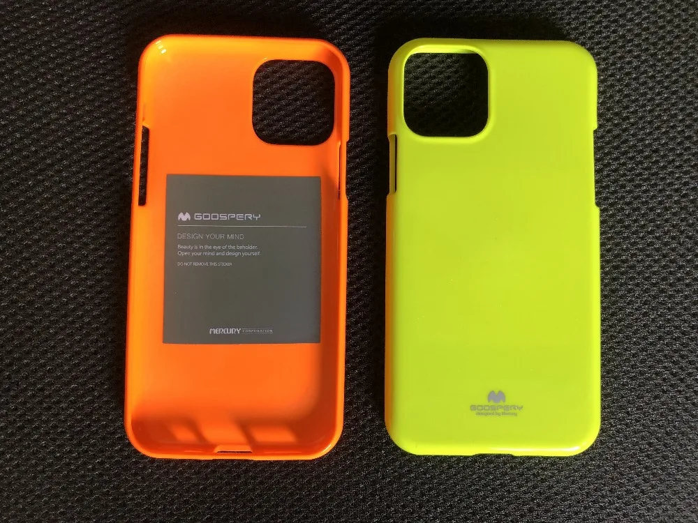 Меркурий натуральная Goospery флуоресцентный Желейный чехол для iPhone 6 6s 7 8 Plus X XS XR Xs Max 11 11PRO 11 Pro Max