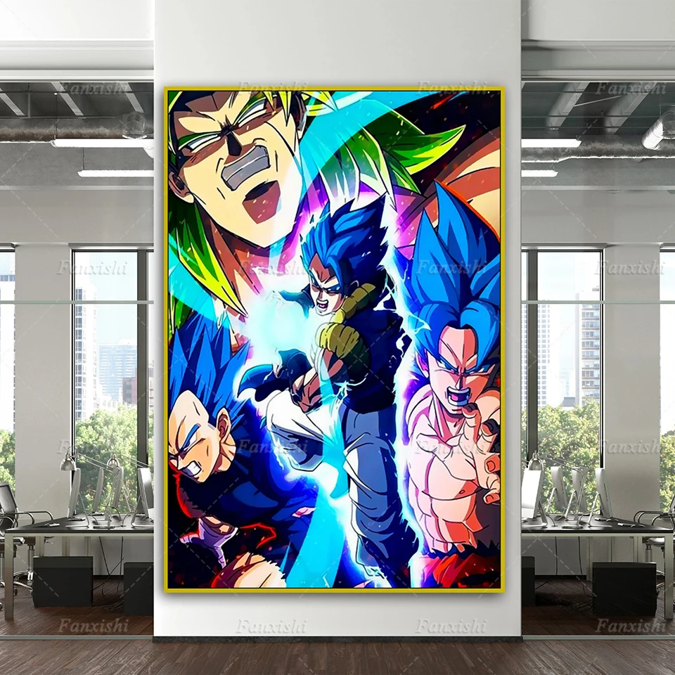 

Dragon Ball Japan Anime Goku Canvas Poster And Prints Home Bedroom Decor Pictures Wall Art Painting Modern Living Room Cuadros