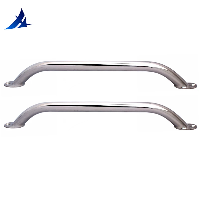 

2 Pieces Stainless steel 12'' Boat Polished Boat Marine Grab Handle Handrail boat accessories marine