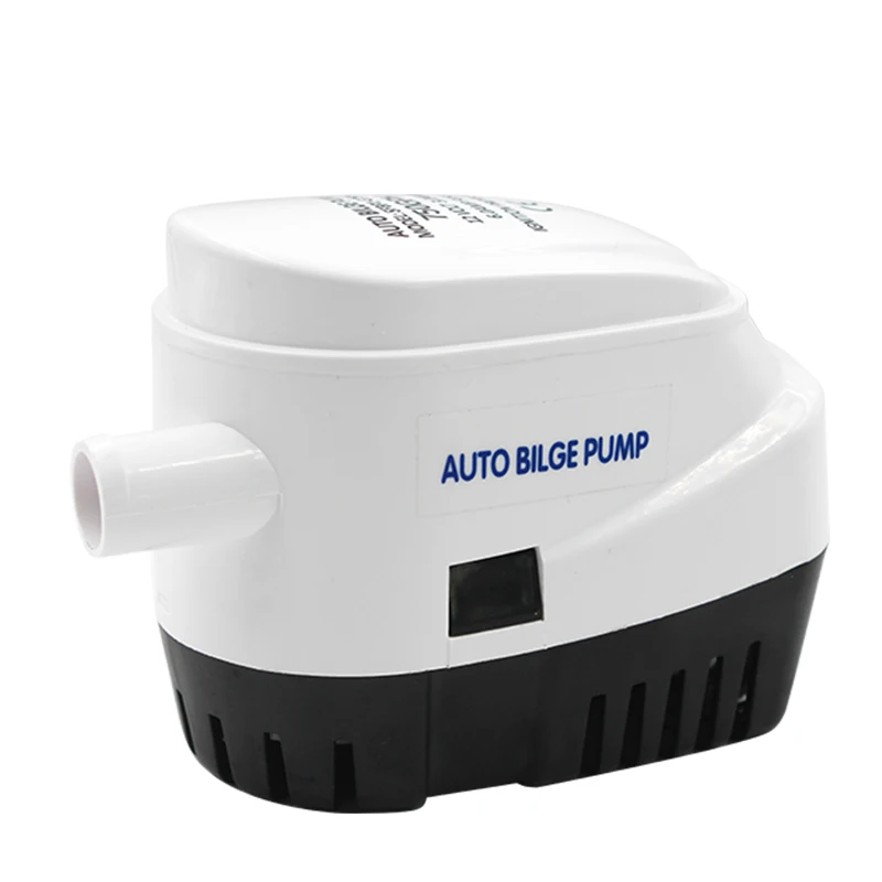 Автоматический откачивающий насос небольшой дренажный с аккумулятором для яхты