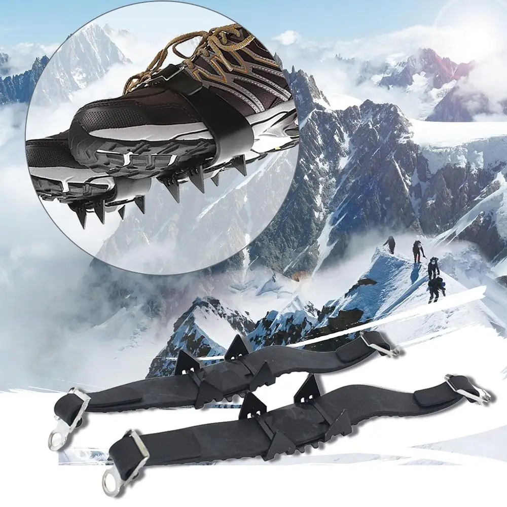 1 пара профессиональных крючков с 4 заклепками из нержавеющей стали ледяная