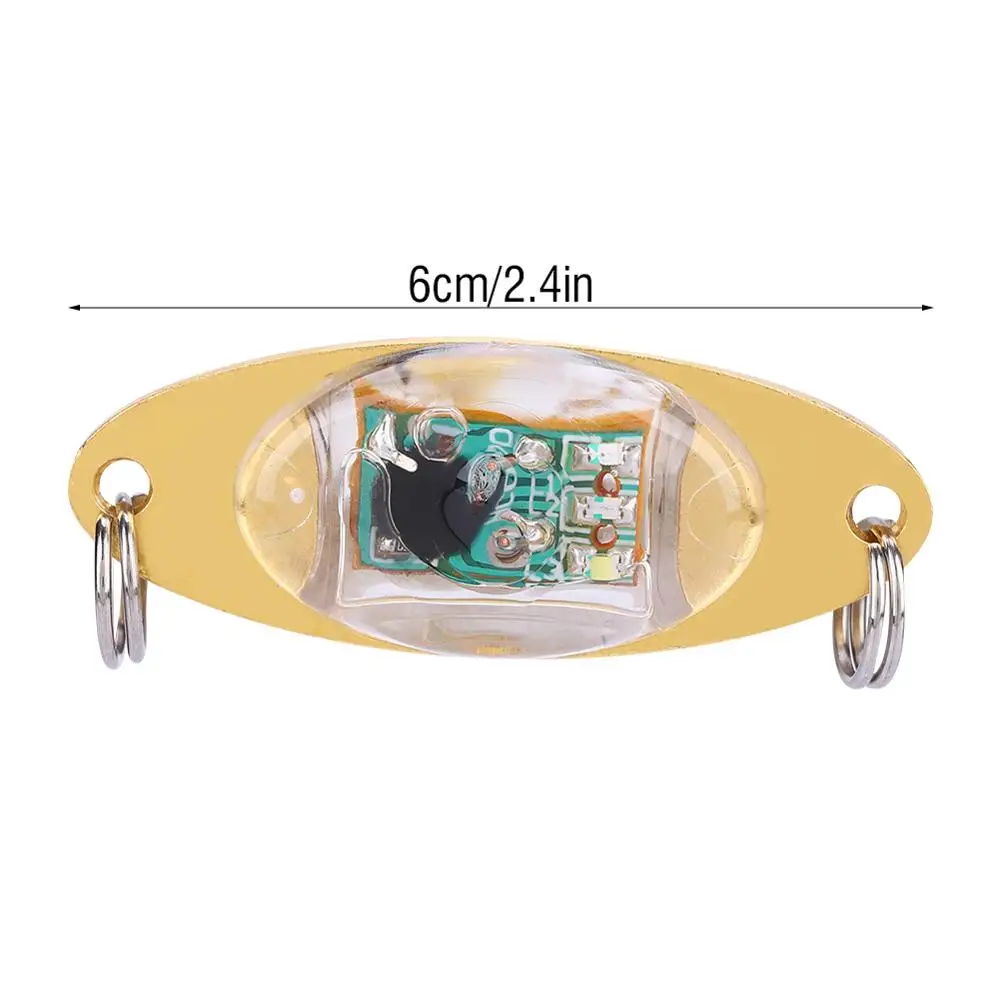 HURRISE рыболовная приманка c подсветкой светодиодный глубокое падение подводной