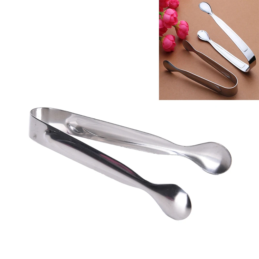 

Stainless Steel Sugar Clamp Tongs Ice Coffee Bar Buffet Kitchen Clip