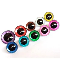 20pcs big size clear 3d safety eyes with refraction pu for for amigurumi 30mm35mm40mm