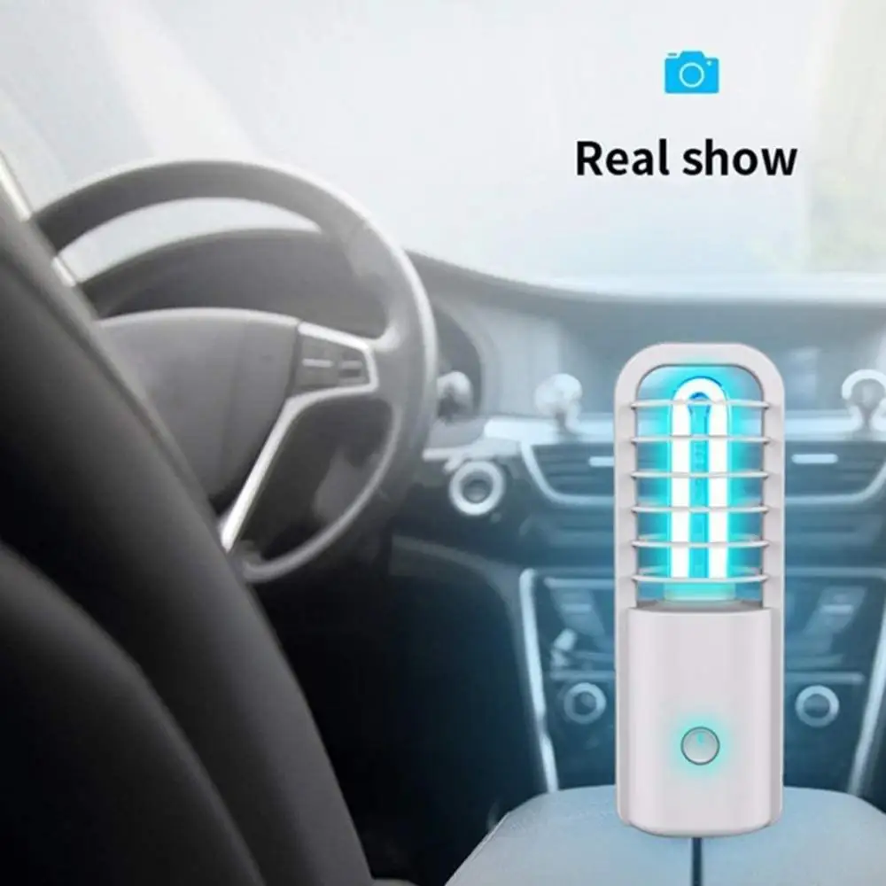 Портативный USB Перезаряжаемые УФ стерилизатор светильник UVC дезинфицирующее