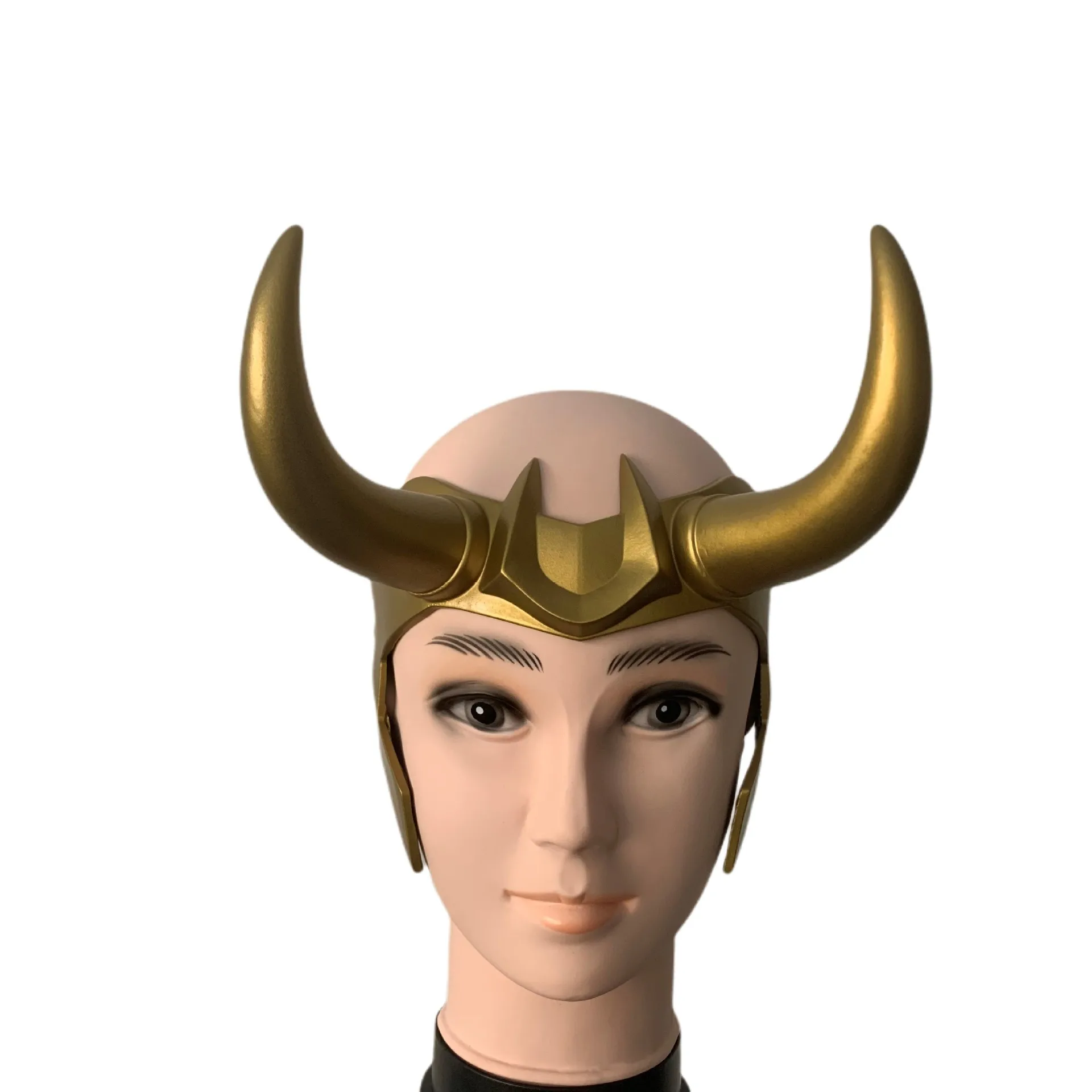 Парик для косплея Loki из черных синтетических волос Хэллоуина ролевых игр