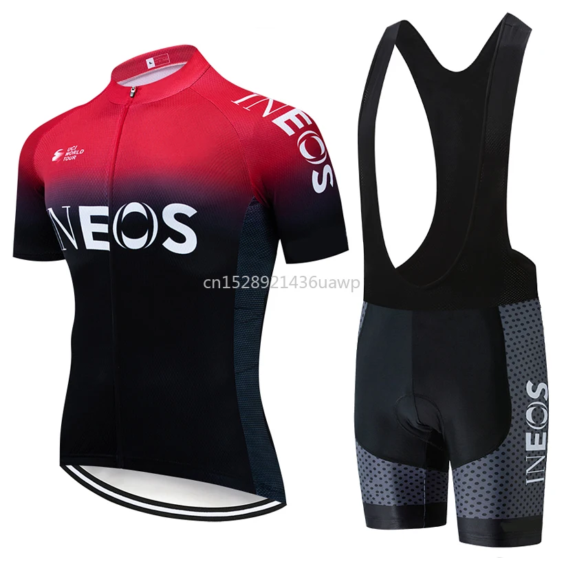 Белый INEOS Велоспорт Джерси 9D pad Шорты велосипед одежда комплект Ropa Ciclismo быстросохнущая Мужская pro Майо Culotte