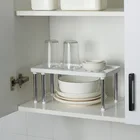 Сушилка для посуды для хранения, регулируемая стойка для органайзер для кухонных принадлежностей, стеллаж для хранения, кухонные полки