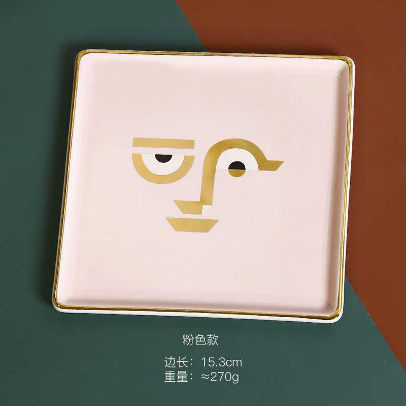 CuteLife милый лоток для хранения керамики десертная тарелка хлеба скандинавский