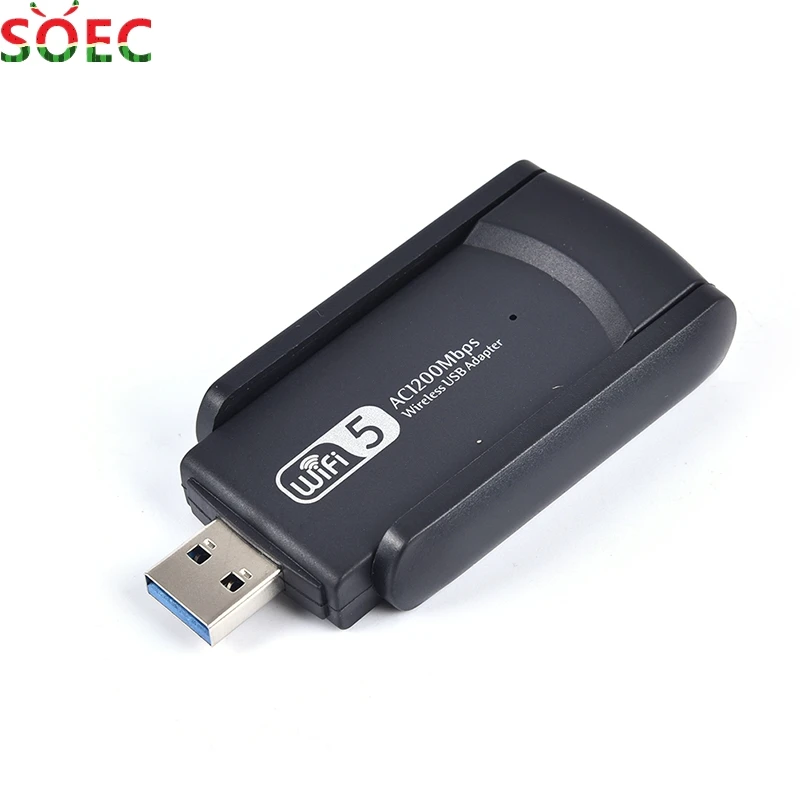 

Usb 3.0 1200mbps Adapter 5ghz 2.4ghz 802.11ac Wifi Antenna Dongle Network Card