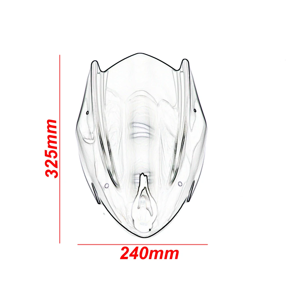 Ветрозащитный экран для Suzuki GSX-S750 GSXS750 GSXS 750 2017 2018 2019 на лобовое стекло с