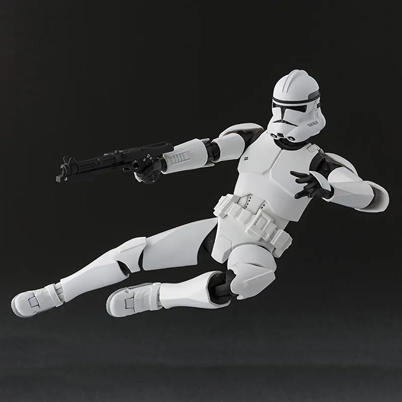 

Star Wars empire The clone Imperial white soldiers movable model 15CM gift toys