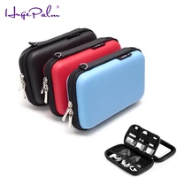 portable protective storage bag hard drive bag for 2 5 hdd enclosure hard disk case power bank sdtf card usb cable earphone