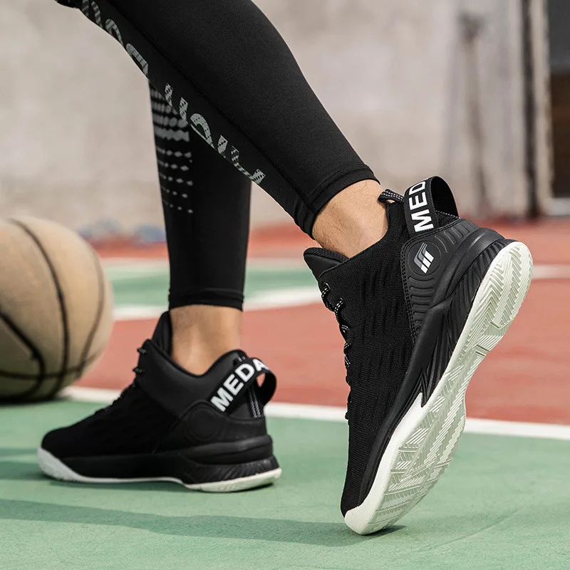 

2021 Unisex Basketball Shoes Sports Training Fitness Breathable Non-slip Men Women Boys Outdoor Wear Sneakers Gym Shoes