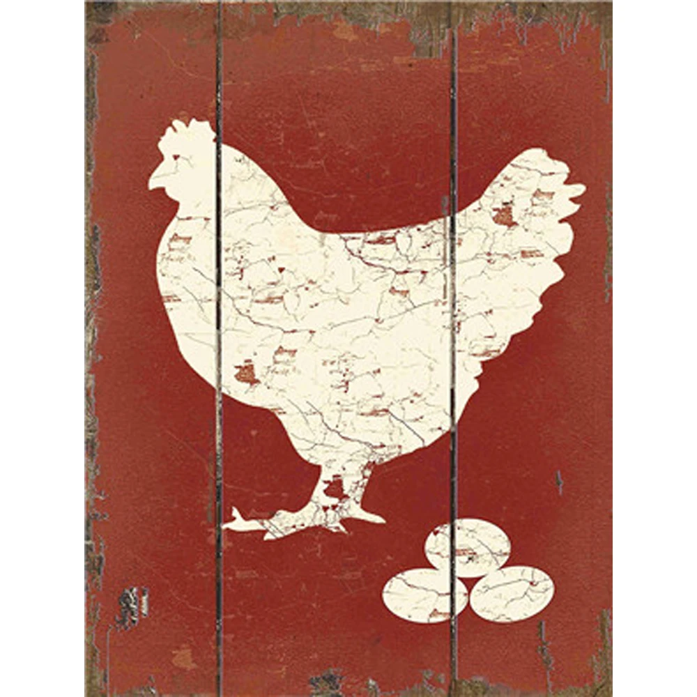 

Shabby Chic Metal Posters Decorative Chicken Vintage Metal Tin Signs Antique Cock Farm Shop Retro Art Wall Poster Plates