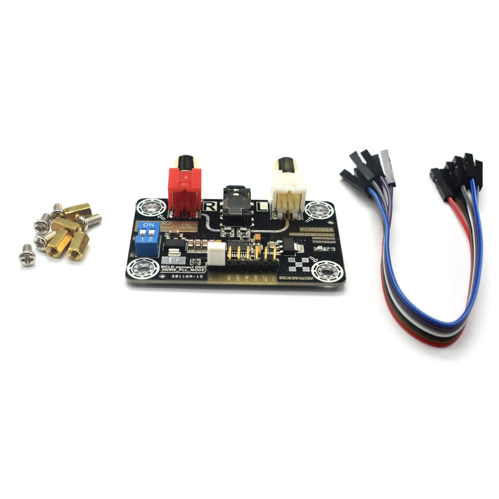 Новый PCM5102A без потерь цифровой аудио I2S DAC декодер для Raspberry Pi zero 2B 3B Поддержка Amanero