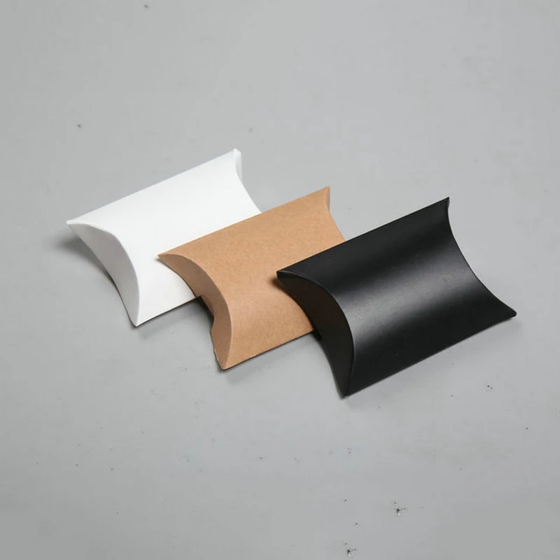 Подарочная упаковочная коробка в форме подушки 10/20 шт. для конфет сумка сделай