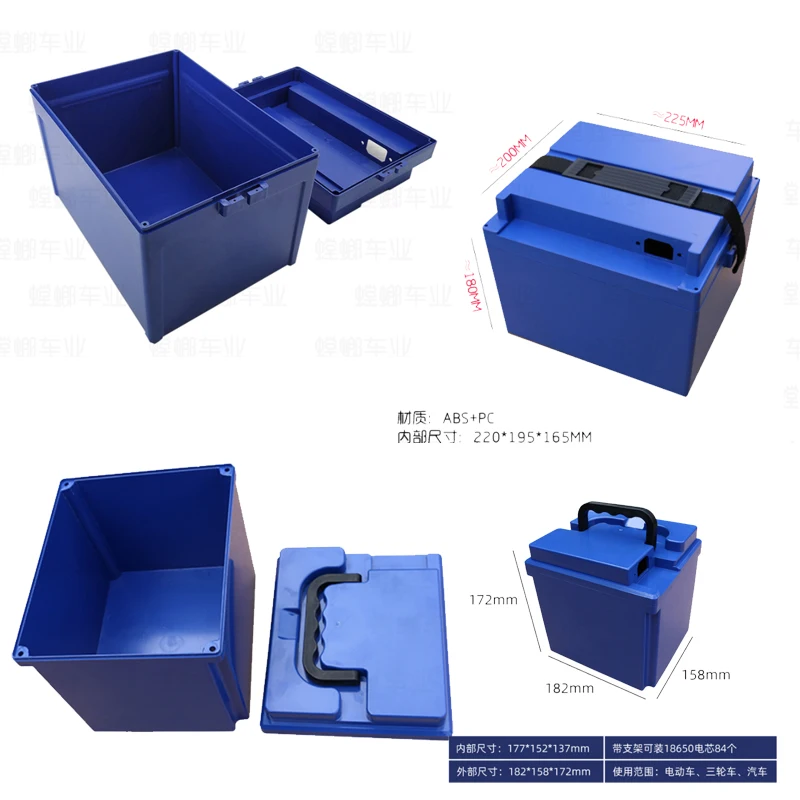 Аккумулятор для скутера чехол lifepo4 литий ионный аккумулятор лто 48В 12Ач 20ач 12В 100ач