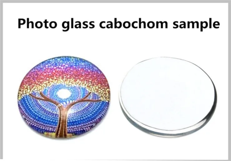 Стеклянная декоративная наклейка Cabochone для холодильника стеклянные разделители