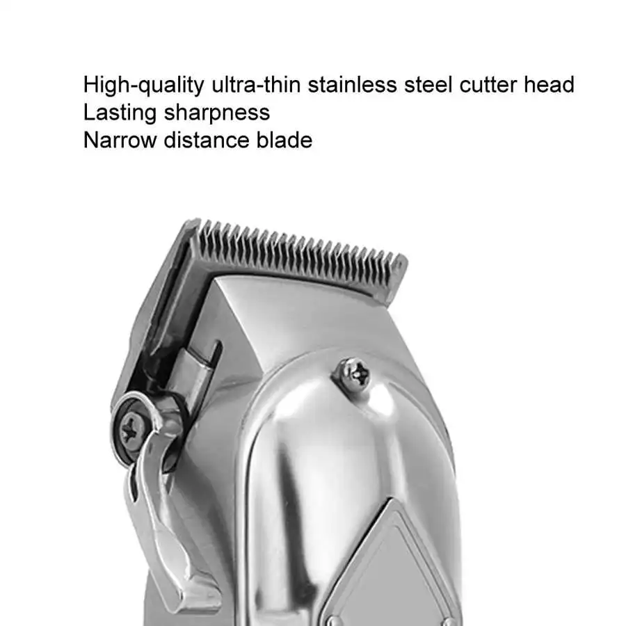 

Electric Hair Clipper Hair Trimmer Cutting Machine Rechargeable Styling Tool US Plug 110-240V Barber Hair Cutting Accessories