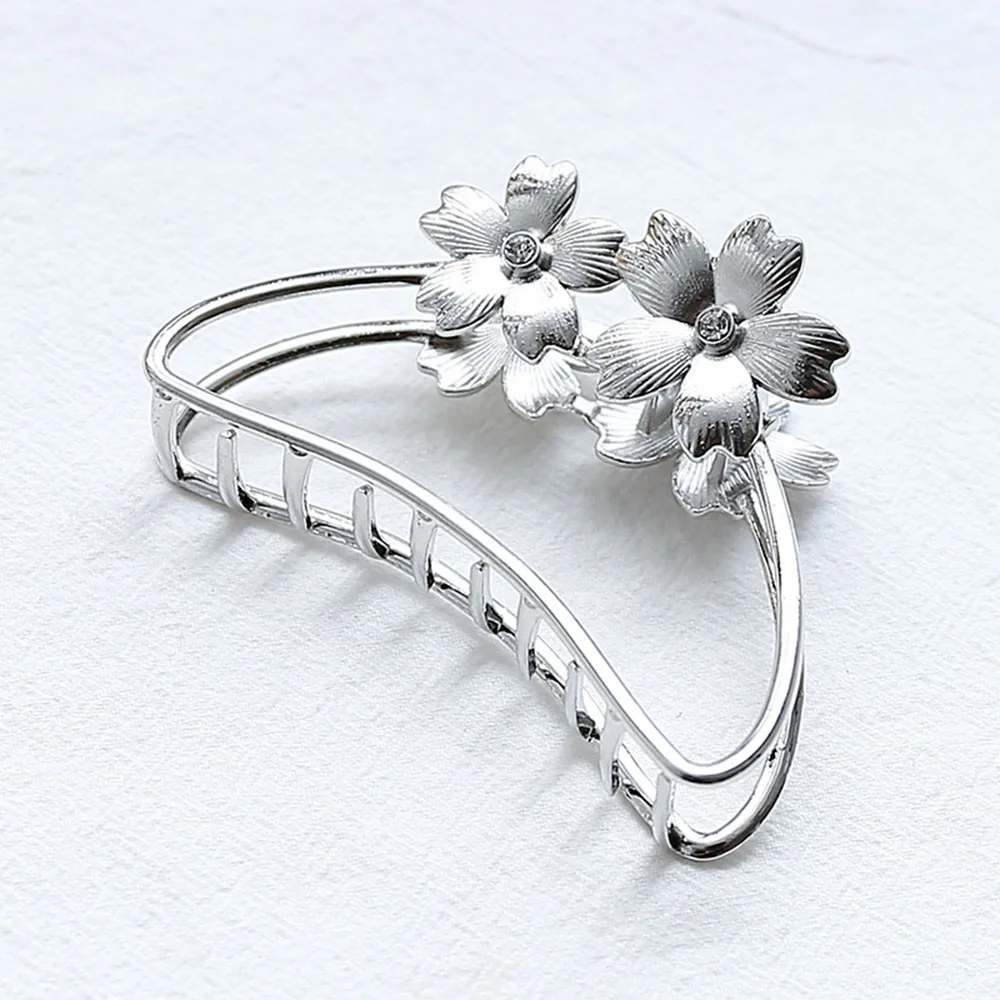 Женские заколки-пряжки металлические заколки-крабы аксессуары для волос заколки