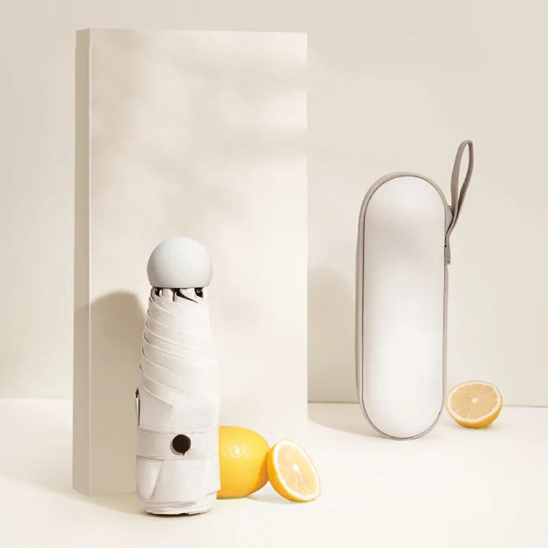 Складной пляжный зонт от дождя Женский Карманный уличный мини солнца японский