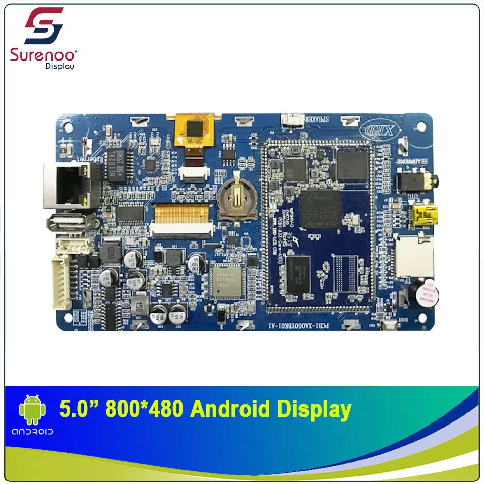 5 0 &quot800X480 Android промышленный класс WIFI IPS TFT ЖК-модуль дисплей экран с многоемкостной