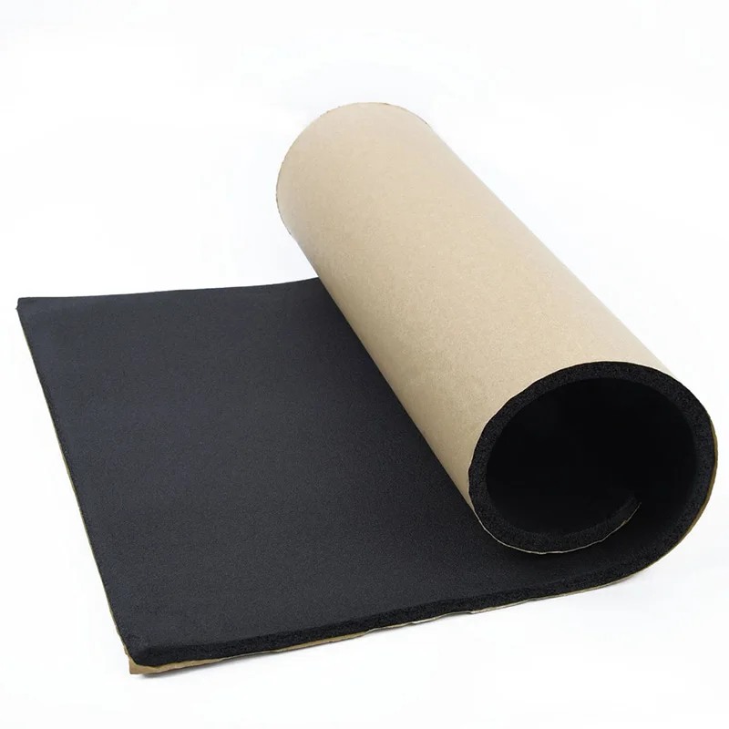 

Quality 9Pcs Car Van Sound Proofing Deadening Insulation Foam New 30Cmx50Cmx6Mm Protector Auto Sound Insulation Deadening Access