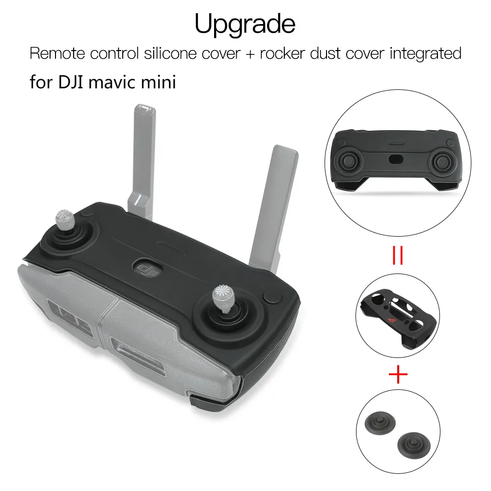 Силиконовый защитный чехол для пульта дистанционного управления DJI mavic|Пульты