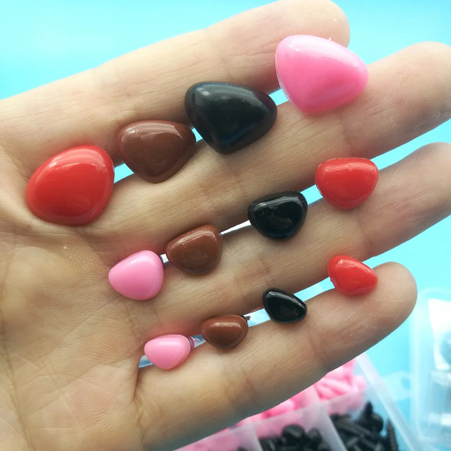 125 шт. безопасные глаза для носа треугольные носовые пластиковые кукол