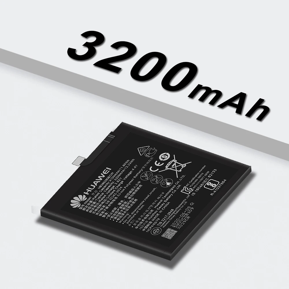 100% Оригинальный аккумулятор Huawei HB386280ECW для Ascend P10 Honor 9 3200 мАч Высококачественная