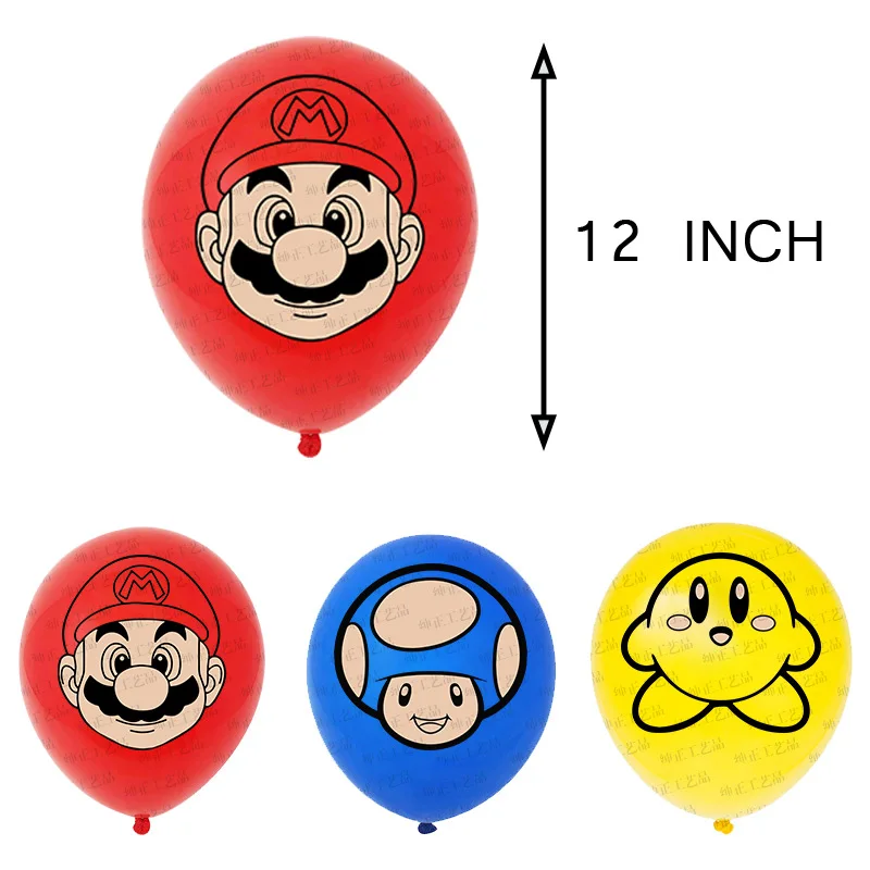 Украшение для вечевечерние НКИ в стиле Super Mario Bros баннер детского дня рождения