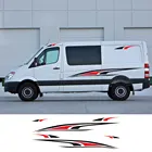 Виниловые наклейки для автомобилей Mercedes Benz Sprinter, 6 шт.лот