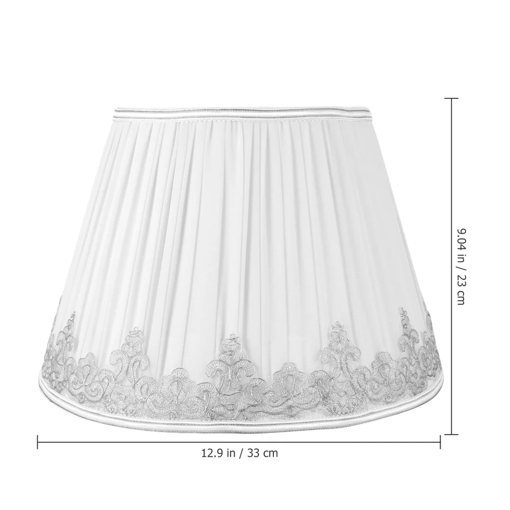 

1pc Cloth Art Lamp Shade Lamp Cover Lamp Supply Table Lamp Accessory