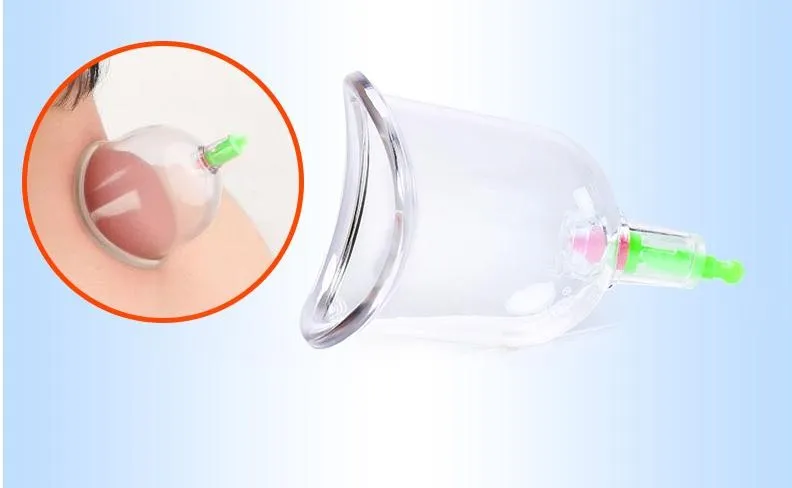 Китайские вакуумные банки cuppingU всасывание 3 чашки терапевтический массаж