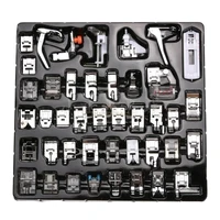 42pcs home domestic sewing machine presser foot feet kit set with box for brother singer janome domestic sewing part tool kit