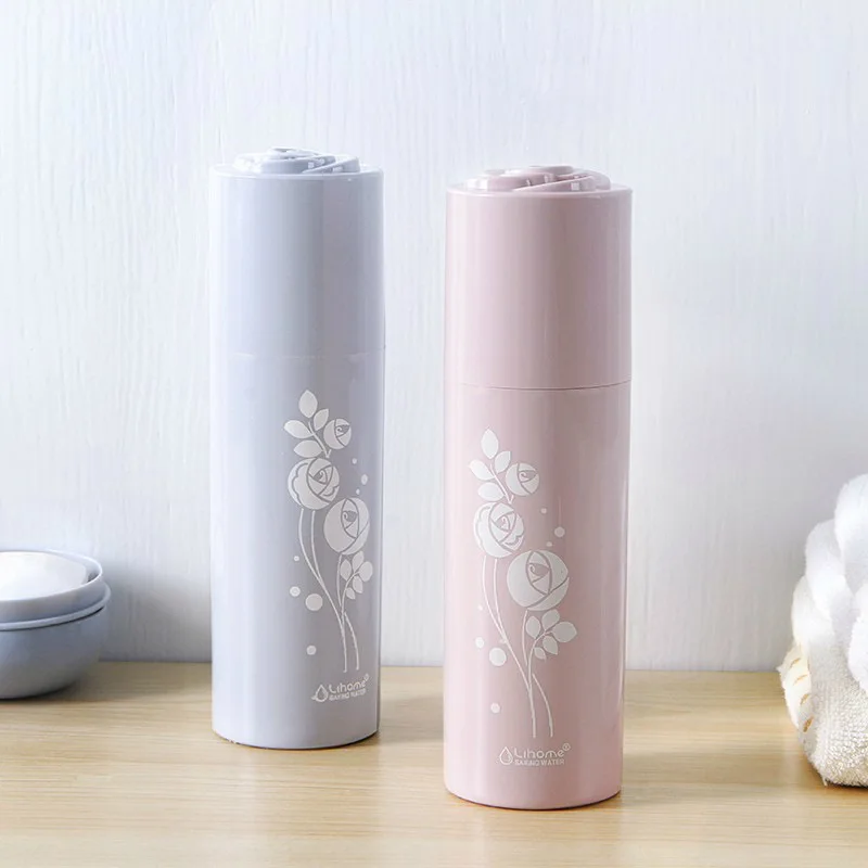 Country Style Portable Round Toothbrush Storage Box Case Student Travel Toothpaste Bathroom Accessories | Дом и сад