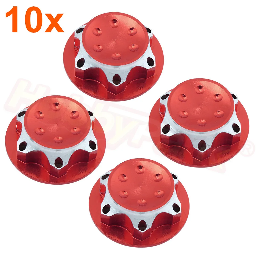 10 комплектов 4 шт./компл. алюминиевая крышка ступицы колеса Пылезащитная Крышка 17