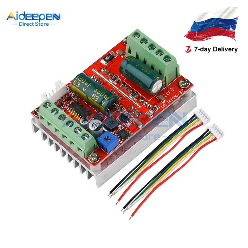 DC 9 60V 400W 3 фазовый бесщеточный с зал Сенсор мотор контроллер доска BLDC PWM PLC драйвер