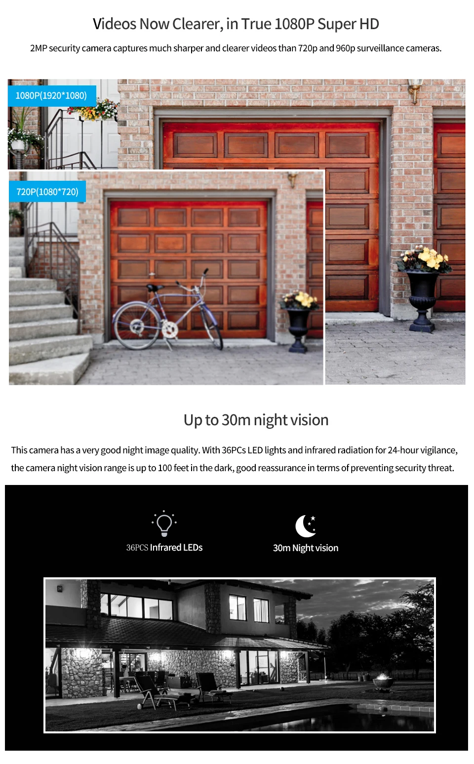 LOOSAFE Yoosee IP камера Wifi 1080P 3MP CCTV Bullet уличная камера ONVIF с AP ночного видения день и близкий камера наблюдения s